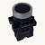 Botão Ø22mm metálico preto 240V-3A XB2BA21C SCHNEIDER - Imagem 1