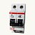 Mini disjuntor termomagnético bipolar 10A S62-C10 2P ABB - Imagem 3