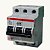 Mini Disjuntor Tripolar 10A Curva C ABB - S63-C10 - Imagem 1