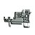 Kit 2  Bloco de Bornes para Sensor 3 Fios Mola 1492-LS2-3 - Imagem 2