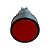 Kit 3 Botão Monobloco Pulso Vermelho Metaltex - Imagem 1