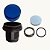 KIT 10 Botao Comando Azul Giovenzana - PL008004 - Imagem 3