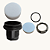 KIT 2 Botao Luz Piloto Branca Giovenzana - Pl008005 - Imagem 3