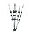 Kit 100 Agulha Dae Han Wo 94.50/012 Máquina Tricô W09450012 - Imagem 2