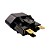 Tomada Preta P/aparelho Externo Tpa1-3 E3f 10a KIT 5 - Imagem 2