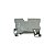 KIT 7 Borne Base 4mm - 1 Condutor - 769-176 CINZA - Imagem 2