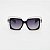 ÓCULOS DE SOL TRITON EYEWEAR QUADRADO ACETATO PRETO COM TRANSPARENTE - Imagem 3