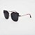 ÓCULOS DE GRAU CLIP-ON TRITON EYEWEAR GATINHO METAL DOURADO COM VERMELHO - Imagem 2