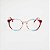 ÓCULOS DE GRAU TRITON EYEWEAR REDONDO ACETATO VERMELHO COM AZUL - Imagem 2