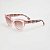 ÓCULOS DE SOL TRITON EYEWEAR GATINHO ACETATO ROSA TRANSPARENTE - Imagem 1