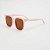 ÓCULOS DE SOL TRITON EYEWEAR QUADRADO ACETATO ROSA - Imagem 1