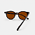 ÓCULOS DE SOL TRITON EYEWEAR REDONDO ACETATO MARROM TARTARUGA - Imagem 4
