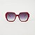ÓCULOS DE SOL TRITON EYEWEAR HEXAGONAL ACETATO VERMELHO - Imagem 3