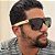 ÓCULOS DE SOL TRITON EYEWEAR POLARIZADO QUADRADO ACETATO PRETO - Imagem 2