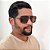 ÓCULOS DE SOL TRITON EYEWEAR POLARIZADO QUADRADO METAL BRONZE - Imagem 2