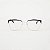ÓCULOS DE GRAU TRITON EYEWEAR GATINHO METAL PRETO COM DOURADO - Imagem 3