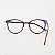 ÓCULOS DE GRAU TRITON EYEWEAR REDONDO ACETATO AZUL - Imagem 4