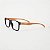 ÓCULOS DE GRAU TRITON EYEWEAR RETANGULAR ACETATO PRETO - Imagem 1