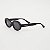 ÓCULOS DE SOL TRITON EYEWEAR INFANTIL OVAL ACETATO PRETO - Imagem 1