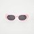 ÓCULOS DE SOL TRITON EYEWEAR INFANTIL OVAL ACETATO ROSA - Imagem 2