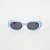 ÓCULOS DE SOL TRITON EYEWEAR INFANTIL OVAL ACETATO AZUL - Imagem 2