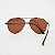 ÓCULOS DE SOL TRITON EYEWEAR POLARIZADO AVIADOR METAL MARROM - Imagem 3