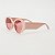 ÓCULOS DE SOL TRITON EYEWEAR RETRÔ ACETATO ROSA - Imagem 1