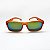 ÓCULOS DE SOL TRITON EYEWEAR QUADRADO ACETATO LARANJA - Imagem 2