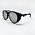 ÓCULOS DE SOL TRITON EYEWEAR REDONDO ACETATO PRETO - Imagem 1
