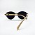 ÓCULOS DE SOL TRITON EYEWEAR REDONDO METAL PRETO - Imagem 3