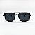 ÓCULOS DE SOL TRITON EYEWEAR POLARIZADO QUADRADO METAL PRETO - Imagem 2