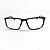 ÓCULOS DE GRAU TRITON EYEWEAR RETANGULAR ACETATO PRETO - Imagem 2