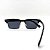ÓCULOS DE SOL TRITON EYEWEAR QUADRADO METAL E ACETATO PRETO - Imagem 3