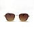 ÓCULOS DE SOL TRITON EYEWEAR QUADRADO METAL DOURADO - Imagem 2