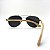 ÓCULOS DE SOL TRITON EYEWEAR POLARIZADO AVIADOR METAL DOURADO - Imagem 3