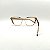ÓCULOS DE GRAU TRITON EYEWEAR GATINHO ACETATO BEGE - Imagem 3