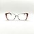 ÓCULOS DE GRAU TRITON EYEWEAR QUADRADO ACETATO ROSA E TRANSPARENTE - Imagem 2