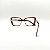 ÓCULOS DE GRAU TRITON EYEWEAR QUADRADO ACETATO MARROM - Imagem 3