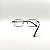ÓCULOS DE GRAU TRITON EYEWEAR RETANGULAR METAL PRETO - Imagem 3