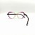 ÓCULOS DE GRAU TRITON EYEWEAR QUADRADO ACETATO BEGE E ROSA - Imagem 3