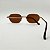ÓCULOS DE SOL TRITON EYEWEAR OVAL METAL DOURADO - Imagem 3