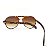 ÓCULOS DE SOL TRITON EYEWEAR AVIADOR ACETATO MARROM TARTARUGA - Imagem 3