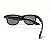 ÓCULOS DE SOL TRITON EYEWEAR POLARIZADO QUADRADO NYLON PRETO BRILHANTE - Imagem 3