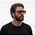 ÓCULOS DE SOL TRITON EYEWEAR AVIADOR ACETATO PRETO - Imagem 2