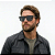 ÓCULOS DE SOL TRITON EYEWEAR POLARIZADO QUADRADO ACETATO PRETO - Imagem 2
