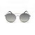 ÓCULOS DE SOL TRITON EYEWEAR REDONDO METAL PRATA - Imagem 2