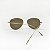 ÓCULOS DE SOL TRITON EYEWEAR AVIADOR METAL DOURADO - Imagem 3