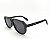 ÓCULOS DE SOL TRITON EYEWEAR AVIADOR ACETATO PRETO - Imagem 1
