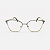 ARMAÇÃO DE GRAU TRITON EYEWEAR GATINHO METAL DOURADO - Imagem 2