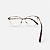 ARMAÇÃO DE GRAU TRITON EYEWEAR GATINHO METAL DOURADO - Imagem 3